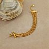 304 Stainless Steel Multi-strand Bracelets BJEW-C137-01G-1