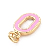 Rack Plating Brass Pendants KK-C065-02O-G-2