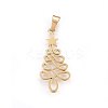 304 Stainless Steel Pendants STAS-P209-45G-2