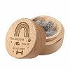1Pc Beech Wood Engraved Pet Hair Keepsake Boxes CON-CN0001-16D-1