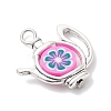 Handmade Polymer Clay Pendants PALLOY-JF04359-4