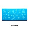 Stainless Steel Nail Art Stamping Plates MRMJ-Q068-012-2