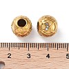 Ion Plating(IP) 304 Stainless Steel Rhinestone European Beads STAS-A092-10K-G-3