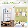 100Pcs 2 Colors Rectangle Paper One Pair Earring Display Cards with Hanging Hole CDIS-TA0001-41-9