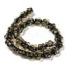 Handmade Dichroic Foil Glass Beads Strands DICH-U001-04A-2