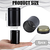 8Pcs Tinplate Tea Sealed Storage Box with Lid CON-CP0001-010-2