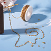 DIY 304 Stainless Steel Paperclip Chains Bracelet Necklace Making Kit DIY-TA0009-54-5