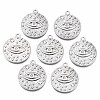 Tibetan Style Alloy Pendants PALLOY-S120-279-NR-1