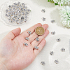 80Pcs Tibetan Style Alloy Pendants TIBE-DC0001-19-3