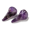 Natural Amethyst Pendants G-M417-06I-2