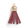 Faux Suede Cord Tassels Pendant Decorations LS-HJEW-WH0006-18J-1