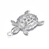 Tibetan Style Alloy Big Pendants TIBE-N010-52AS-3