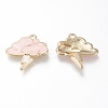 Alloy Enamel Pendants ENAM-M043-01G-03-RS-2
