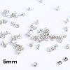 Brass Rhinestone Rivets KK-WH0035-13A-1