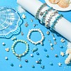 DIY Ocean Theme Synthetic Turquoise & Glass Beads Jewelry Making Finding Kits DIY-YW0010-95-5