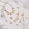 22Pcs 11 Styles Brass Micro Pave Clear Cubic Zirconia Charms FIND-GA0004-46-5