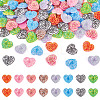 Printed Opaque Resin Cabochons CRES-TA0001-72A-1