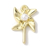 Rack Plating Alloy Pendants FIND-I039-010G-1