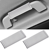 2Pcs Imitation Leather Car Door Handle Protective Cover AJEW-CL0002-56A-1