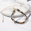 Vintage Ethnic Style Adjustable Glass Tila Beaded Handmade Slider Bracelets for Women ZN9527-12-3