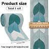 3M Polyester Jacquard Leaf Ribbon for Garment Accessories OCOR-CY0002-12A-2