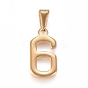 304 Stainless Steel Pendants STAS-L210-05D-G-1