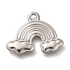 Anti-Tarnish 304 Stainless Steel Pendants STAS-P371-019P-1