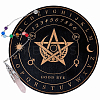 AHADEMAKER 1Pc Natural Rose Quartz Dowsing Pendulum Pendant DIY-GA0003-53B-1