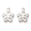 Non-Tarnish 201 Stainless Steel Charms STAS-C017-21P-1