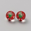 Transparent Glass Beads GGLA-WH0035-05C-1