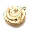 Ion Plating(IP) 304 Stainless Steel Pendant Rhinestones Setting STAS-P371-051G-2