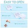 Multifunctional Plastic Pocket-Sized Push Switch Organizers Case CON-WH20006-004B-4