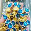 Teardrop Sew on Rhinestone FIND-WH0135-66C-1