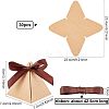 Paper Jewelry Box CON-WH0076-12C-2