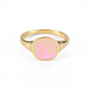Alloy Enamel Wide Band Rings LS-RJEW-N034-002A-RS-1