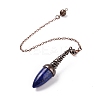 Natural Lapis Lazuli Dowsing Pendulums G-L524-06R-01-2