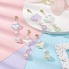 Acrylic Pendant Decorations HJEW-JM01132-5