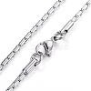 Tarnish Resistant 304 Stainless Steel Necklaces NJEW-E080-17P-2