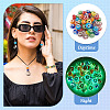 Glow In The Dark Handmade Luminous Style Lampwork Large Hole European Beads LPDL-BT0001-01-4