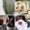 20Pcs 10 Colors Adhesive Wax Seal Stickers DIY-TA0003-49-8