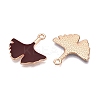 Thanksgiving Day Theme Alloy Enamel Pendants ENAM-T020-52B-04-2