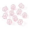 10Pcs Glass Bead Caps for Wind Chimes Making GLAA-BY0001-05E-2