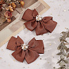 Polyester Bowknot Shoe Decorations FIND-GO0001-52B-4