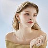 24Pcs 24 Styles Light Gold Plated Alloy Enamel Pendants ENAM-FS0003-87-6
