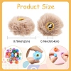 30Pcs 10 Colors Imitation Rabbit Hair European Beads FIND-YW0010-16-3