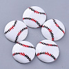 Sport Theme Resin Cabochons CRES-N021-05B-1