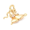 Brass Rhinestone Pendants KK-E793-25G-2