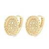 Brass Hoop Earring Findings KK-S386-02G-1