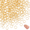 400Pcs Brass Open Jump Rings KK-PH0011-54-1