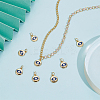 10Pcs Brass Enamel Charms KK-BC0013-91-5